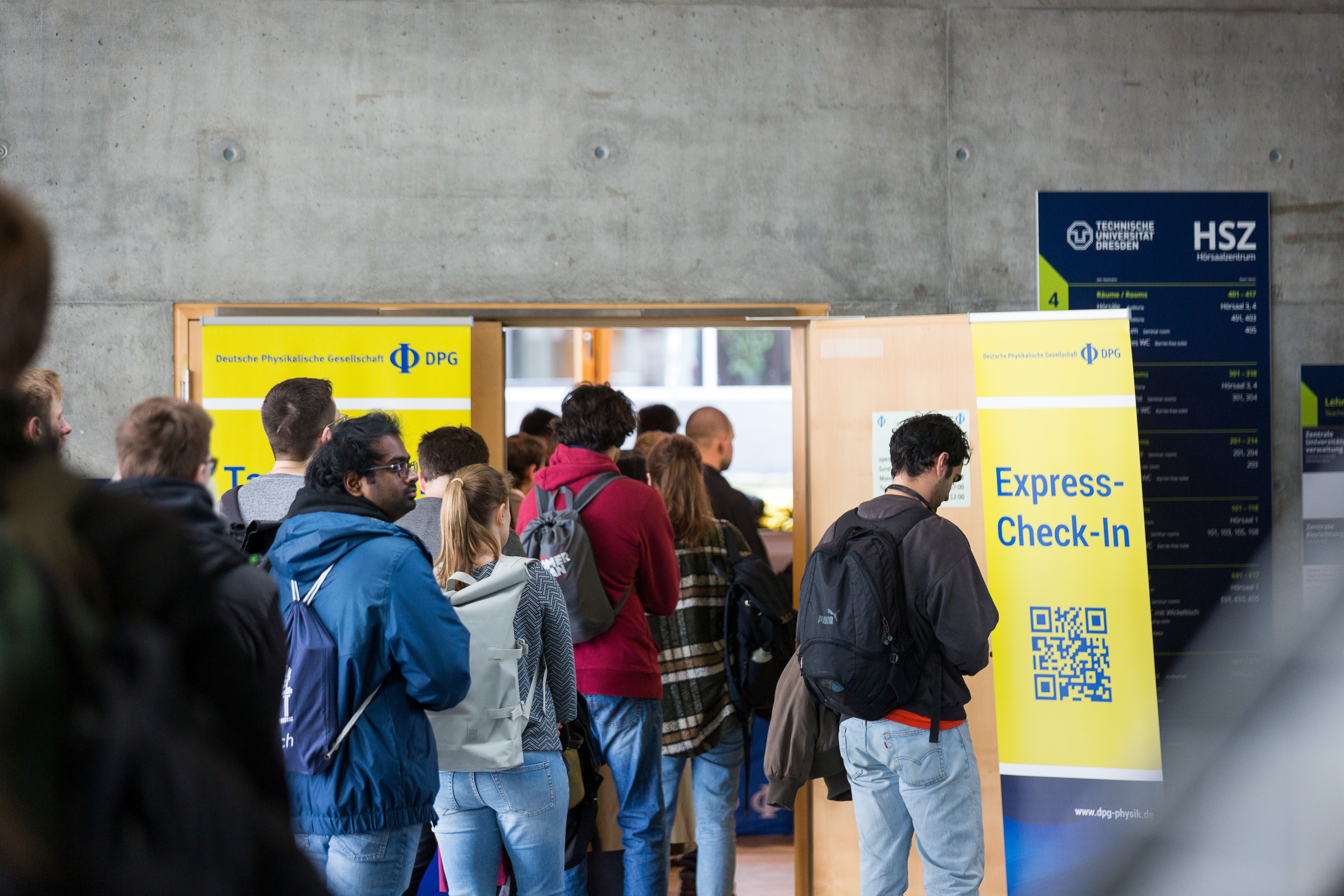 DPG-Frühjahrstagung: CheckIn