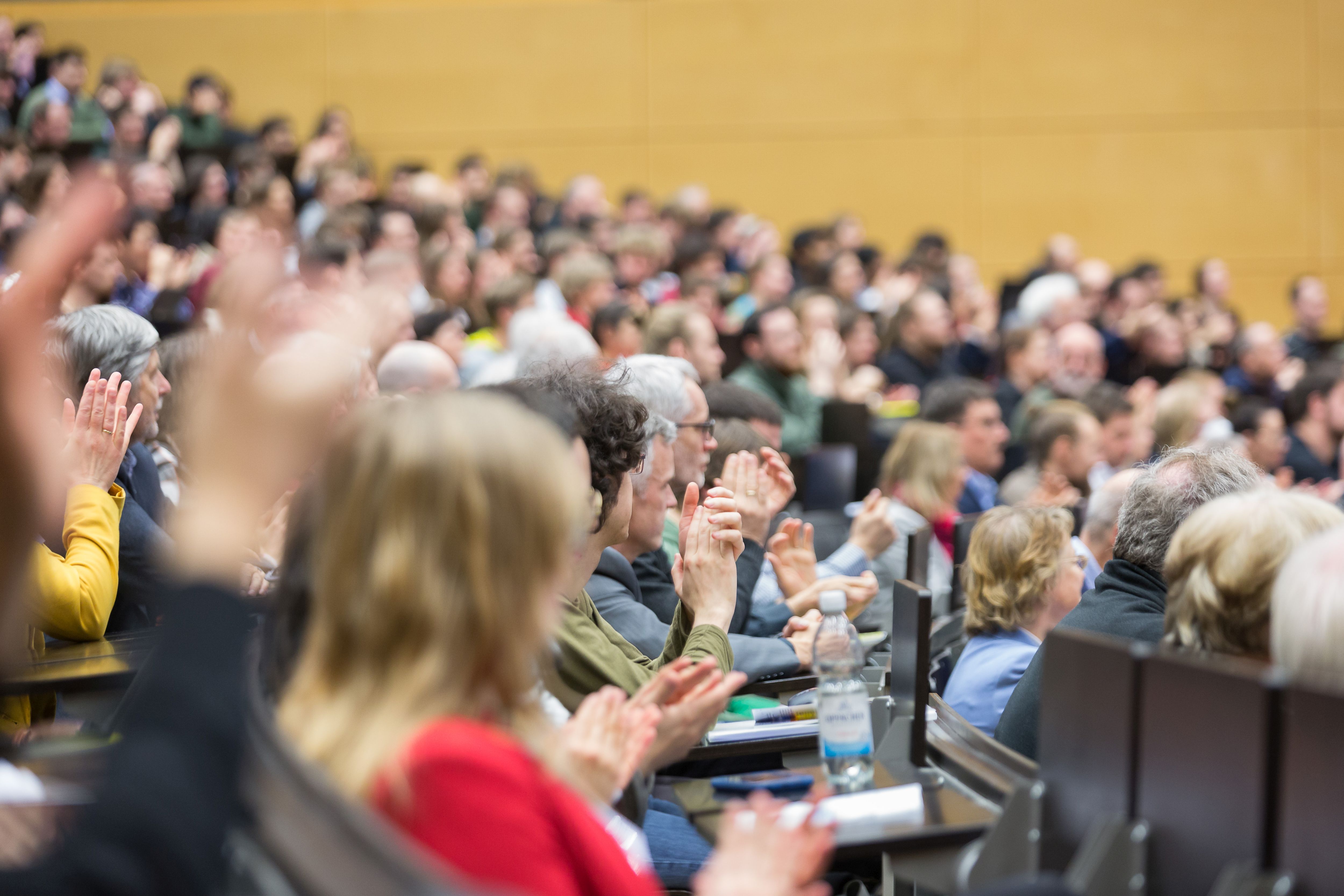 DPG-Frühjahrstagung: Publikum im Hörsaal