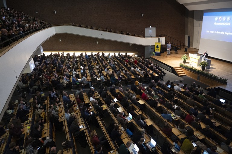 DPG-Frühjahrstagungen: Voller Audimax/ Quantenjahr 2025