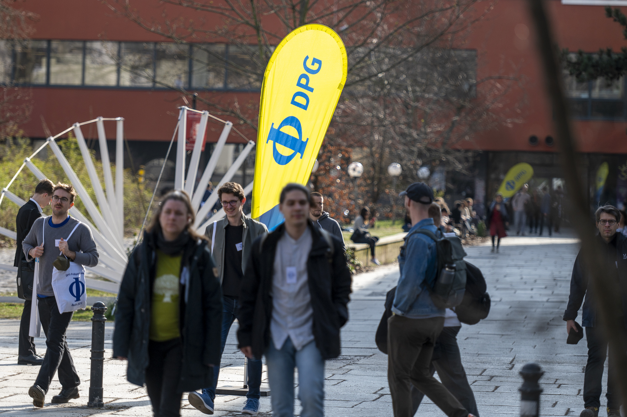 DPG-Frühjahrstagungen: Beach flag