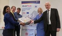 Quantenlichtquelle auf Rundreise durch Europa