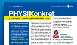 Künstliche Intelligenz in der Medizin: Physikalische Expertise ist unverzichtbar