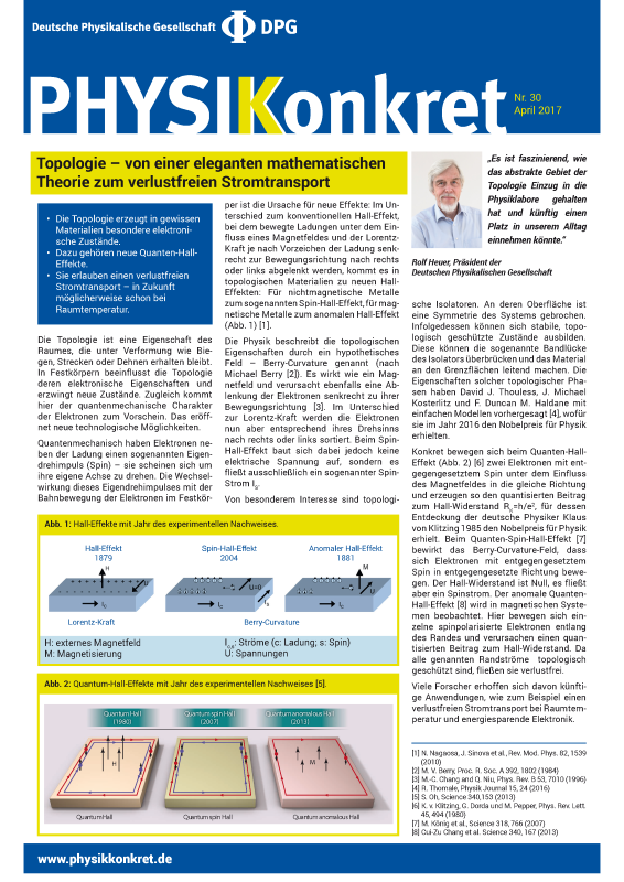 Topologie von einer eleganten mathematischen Theorie zum